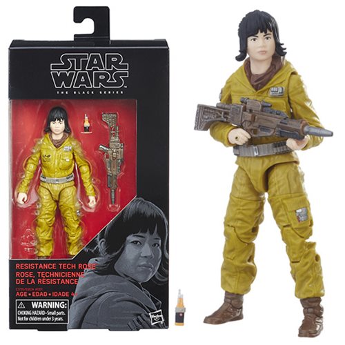 Star Wars The Black Series Resistance Tech Rose 6-Inch Action Figure
