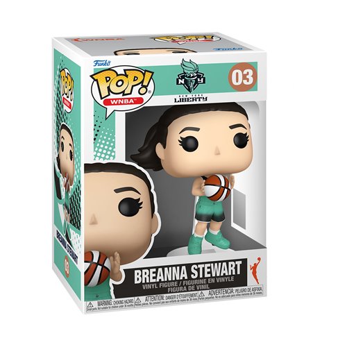 WNBA Liberty Breanna Stewart Funko Pop! Vinyl Figure