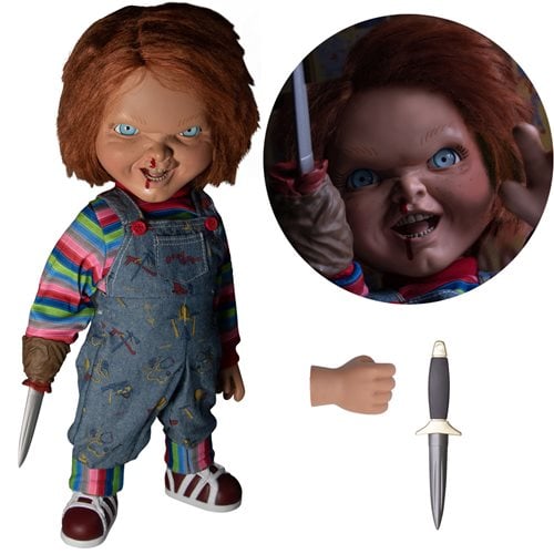 Child's Play Menacing Chucky Talking Mega-Scale 15-Inch Doll