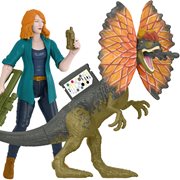 Jurassic World Claire and Dilophosaurus Figure