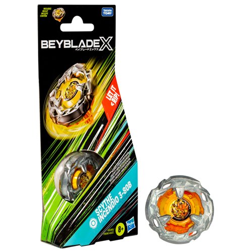 Beyblade X Scythe Incendio 3-80B Booster Pack Set