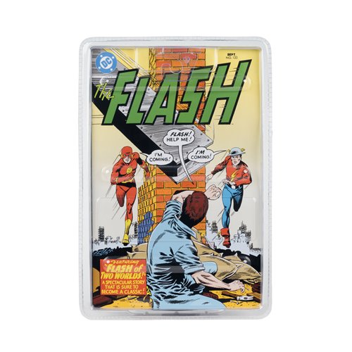 DC Direct Page Punchers Wave 11 The Flash Barry Allen The Flash #123 7-Inch Scale Action Figure with