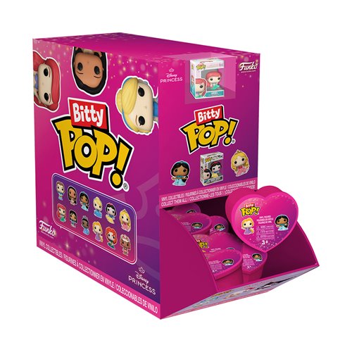Disney Princess Hearts Bitty Pop! Singles Case of 24