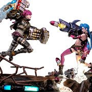 League of Legends Jinx and Vi 1:6 Scale Statue Bundle
