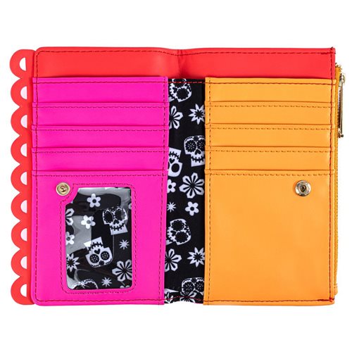 Coco Diecut Party Flags Flap Wallet