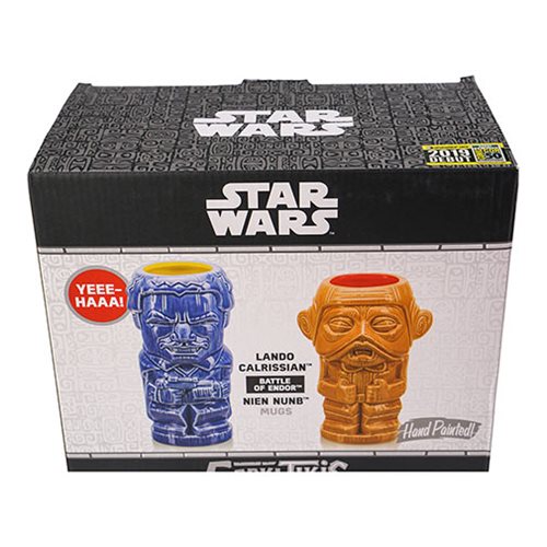 Star Wars Lando and Nien Nunb Geeki Tikis Mug 2-Pack - SDCC Debut