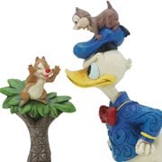 Disney Traditions Donald with Chip and Dale Jim Shore Statue
