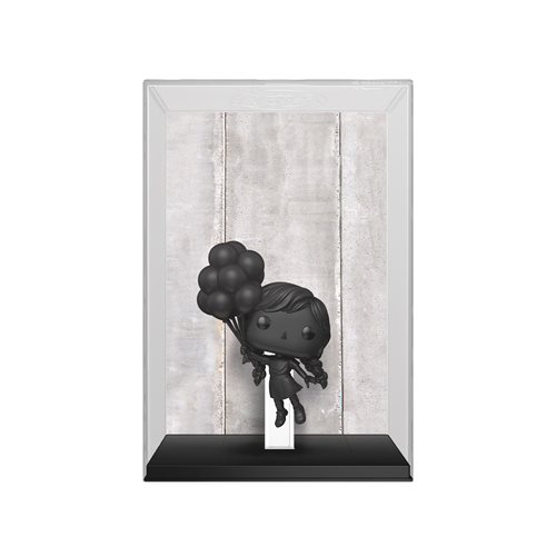 Brandalised Balloons Silhouette Art Cover Figure with Case