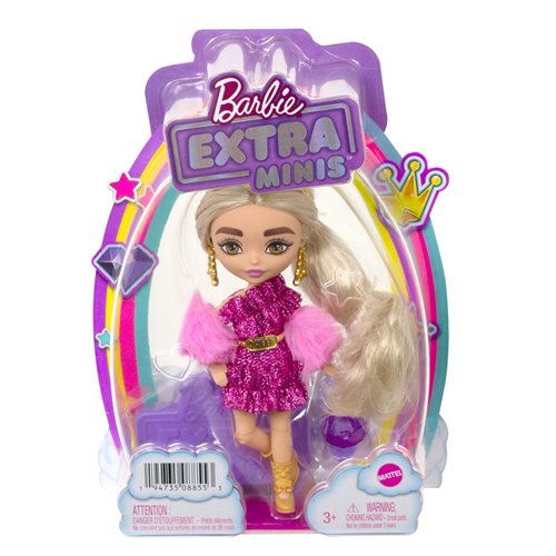 Barbie Extra Minis Doll with Gold Crown