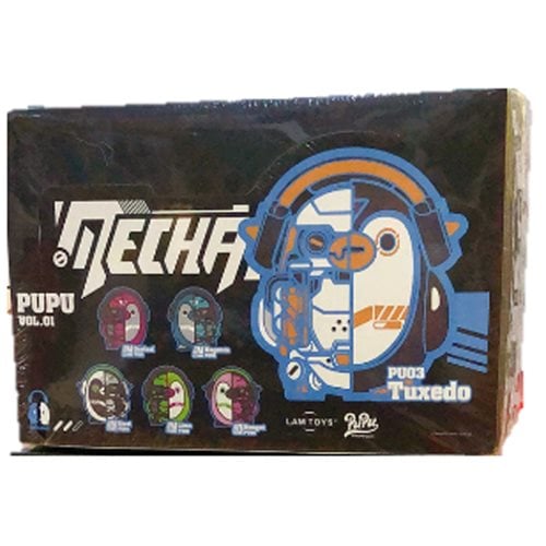 Mecha Pupu Vol.01 Series Blind Box Vinyl Figure Case of 6