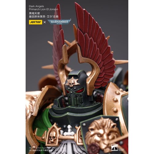 Joy Toy Warhammer 40,000 Dark Angels Primarch Lion El'Jonson 1:18 Scale Action Figure