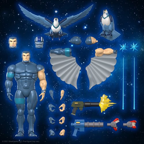 SilverHawks Ultimates Steelwill 7-Inch Action Figure