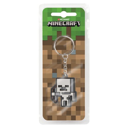 Minecraft Skeleton Sprite Key Chain