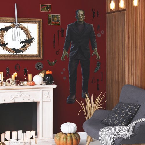 Universal Monsters Frankenstein Giant Peel and Stick Wall Decals