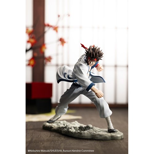 Rurouni Kenshin Sanosuke Sagara ARTFX J 1:8 Scale Statue