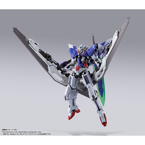 Mobile Suit Gundam 00 Revealed Chronicle Gundam Devise Exia Metal Build Action Figure