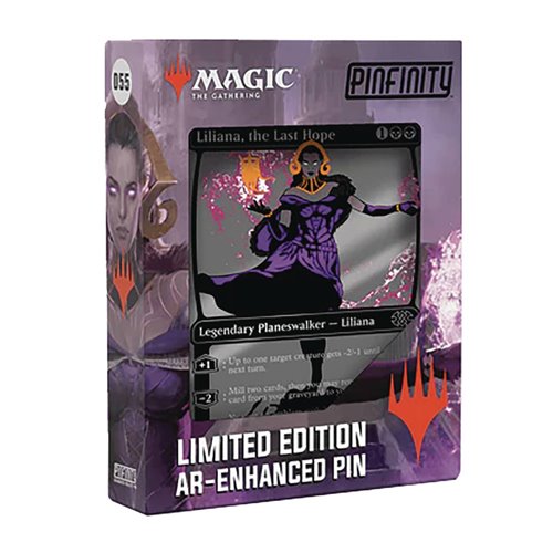 Magic: The Gathering Liliana the Last Hope Limited Edition Augmented Reality Pin