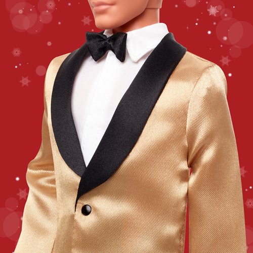 Barbie 2025 Holiday Ken Doll with Light Brown Hair