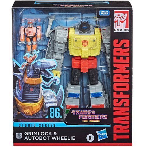 Transformers Studio Series 86-06 Leader Grimlock and Autobot Wheelie