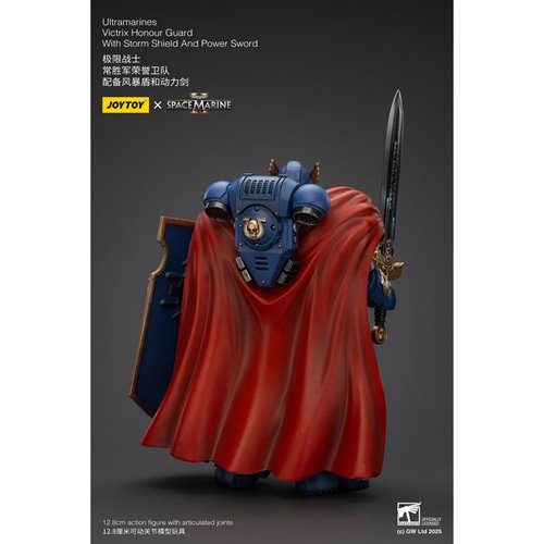 Joy Toy Warhammer Space Marine Ultramarines Victrix Honour Guard Version 2 1:18 Scale Action Figure