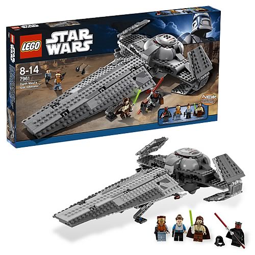 Lego Star Wars 7961 DARTH MAUL SITH INFILTRATOR Padme Panaka Obiwan Minifigs New