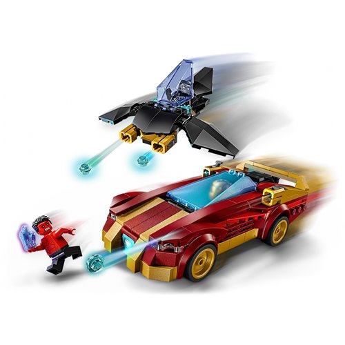 LEGO 76310 Iron Man Car & Black Panther vs. Red Hulk