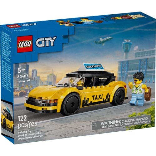 LEGO City 60487 Yellow Taxi