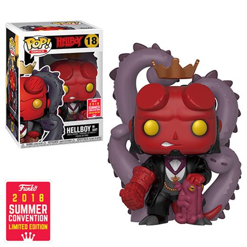 Hellboy in Suit Pop! Vinyl Figure - 2018 Convention Exclusive