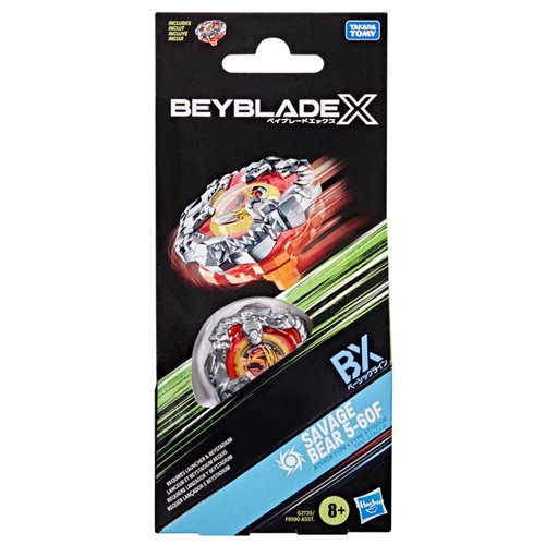 Beyblade X Savage Bear 5-60F BX Booster Pack Set