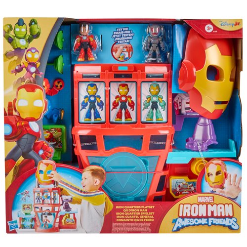 Iron Man and his Awesome Friends Electronic Iron Quarters Playset
