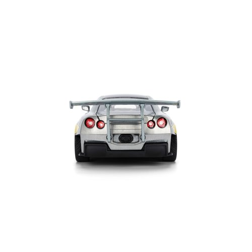 Godzilla 2009 Nissan GT-R R35 Ben Sopra 1:24 Scale Die-Cast Metal Vehicle with Mechagodzilla Figure