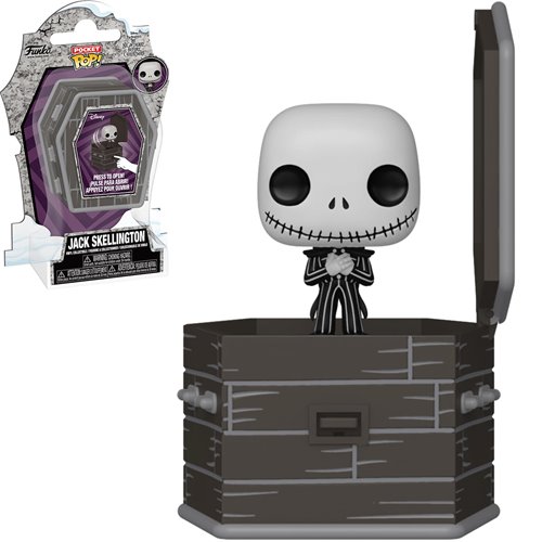The Nightmare Before Christmas Jack Skellington Coffin Funko Pocket POPper Mini-Figure