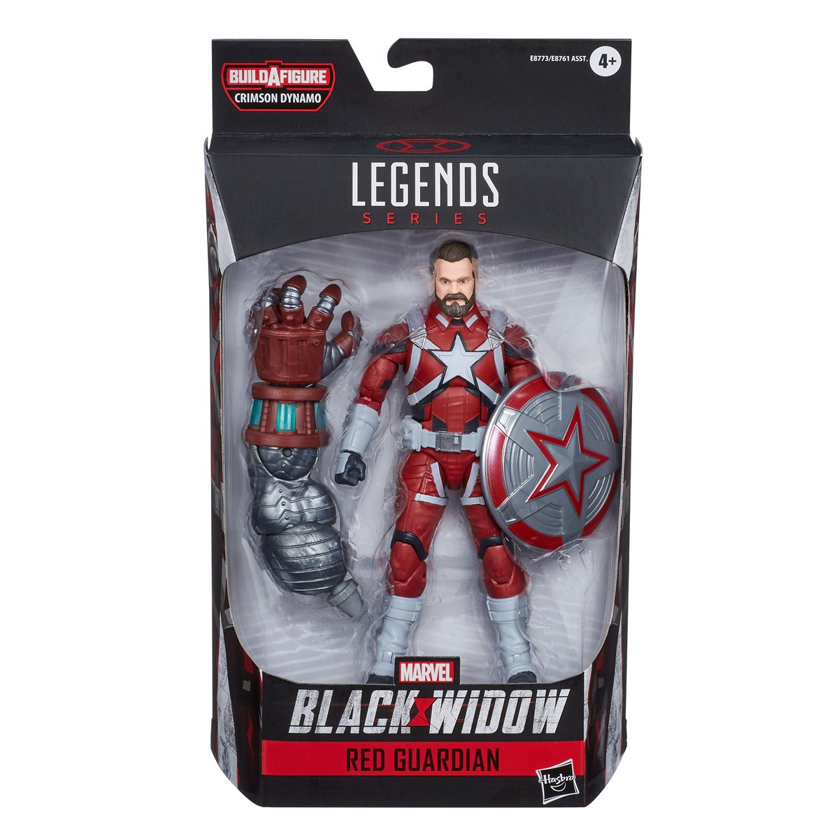 Red Guardian Marvel Legends Series Black Widow 6 Inch Action Figure 