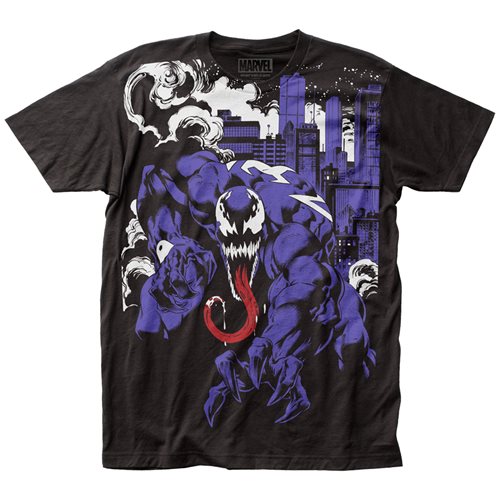 Venom City Takeover T-Shirt - Entertainment Earth