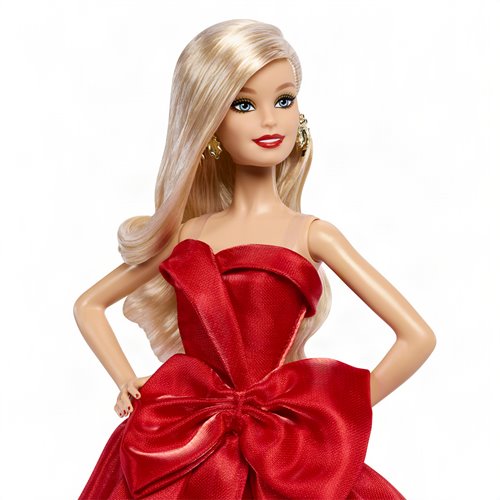Barbie 2026 Holiday Barbie Doll with Blonde Hair