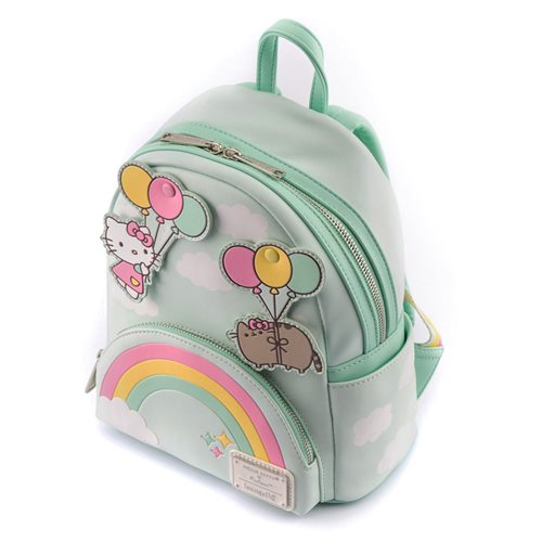 Pusheen x Hello Kitty Balloons & Rainbow Mini-Backpack