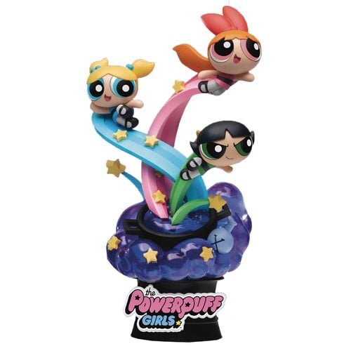 Powerpuff Girls The Day is Saved DS-095 D-Stage 6-In Statue
