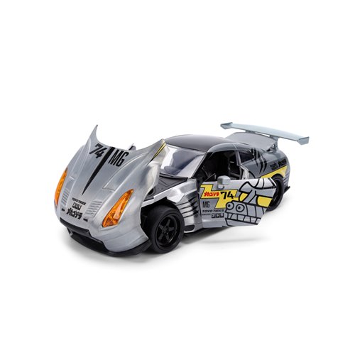 Godzilla 2009 Nissan GT-R R35 Ben Sopra 1:24 Scale Die-Cast Metal Vehicle with Mechagodzilla Figure