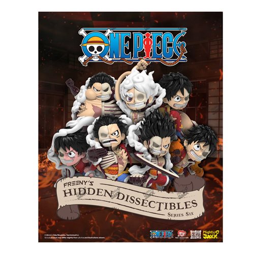 One Piece Freeny's Hidden Dissection Luffy's Gears Edition Blind Box of 6 Mini-figures