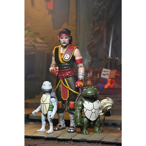 Teenage Mutant Ninja Turtles The Last Ronin The Lost Years Casey Marie with Baby Odyn and Uno 7-Inch