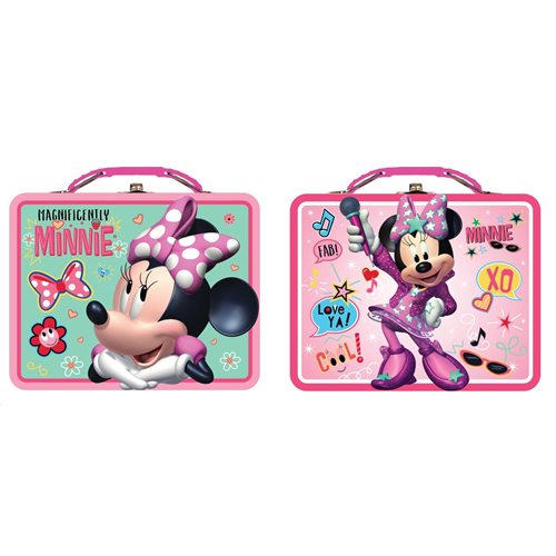 Minnie Mouse Tin Lunch Box Set