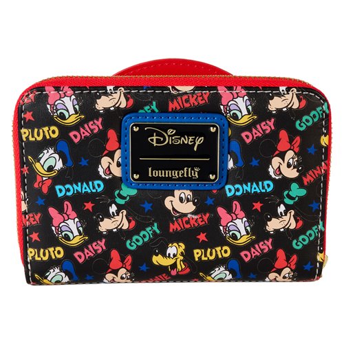Mickey and Friends Classic Zip-Around Wallet