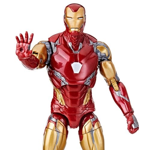 Hasbro Marvel Legends Series , Action Toy 2-Pack Happy Hogan and Iron Man  Mark 21, Infinity Saga Characters, Premium Design, 2 Figures and 5