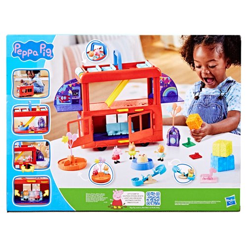 Peppa Pig 2-in-1 Party Bus Playset