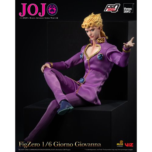 JoJos Bizarre Adventure: Golden Wind Giorno Giovanna FigZero 1:6 Scale Action Figure
