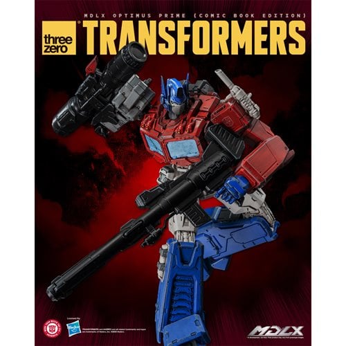 Transformers Optimus Prime Comic Book Edition MDLX Action Figure