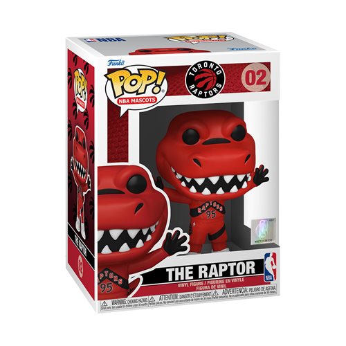 NBA Mascots Toronto Raptor Pop! Vinyl Figure