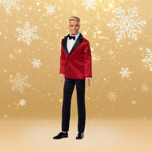 Barbie 2026 Holiday Ken Doll with Blonde Hair