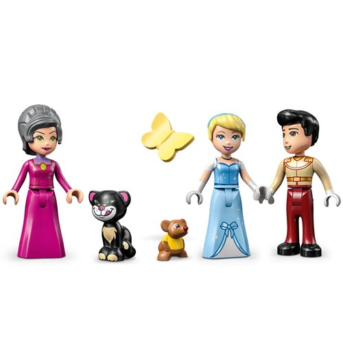 LEGO 43206 Disney Princess Cinderella and Prince Charming's Castle