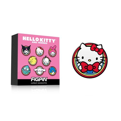 Hello Kitty and Friends Series 1 FiGPiN Mystery Mini Enamel Pin Display of 10